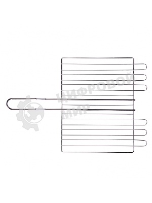 Решетка-гриль Camping Palisad 260х320х65 мм, объемная, хромир.