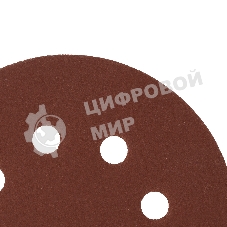 Круг абразивный Сибртех на ворсовой подложке под 