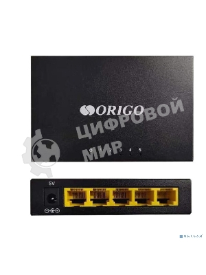 Коммутатор неуправляемый 5-портовый ORIGO OS1205/A1A 10/100 Мбит/с