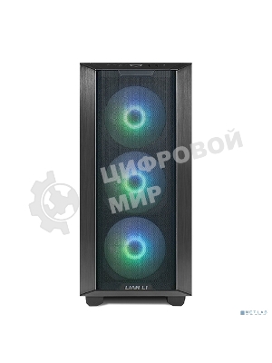 Компьютерный корпус Lian-Li Lancool III RGB черный без БП ATX 10x120мм 3x140мм 2xUSB 3.0 audio bott PSU