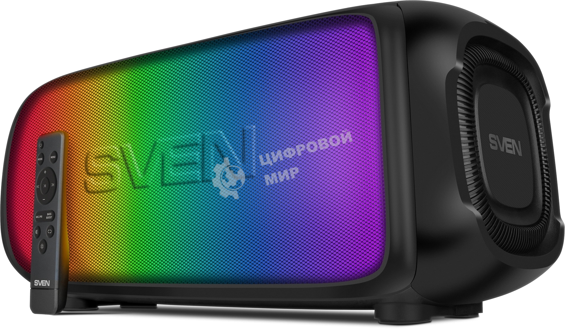 Портативная колонка Sven PS-860 черный 100W 1.0 BT/3.5Jack 5400mAh (SV-022518)