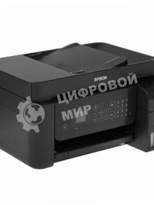 МФУ струйное Epson L5290 (C11CJ65512/C11CJ65508/C11CJ65407), A4, цветное, печ. до 33 стр/мин. (ч/б) до 15 стр/мин. (цвет), скан. до 12 стр/мин. (ч/б) 29 стр/мин. (цвет), 1440 x 5760 dpi (печать) 1200x2400dpi (скан.), USB, RJ-45, Wi-Fi