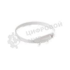 Потолочный светодиодный светильник Ambrella light FL5807/1+2 WH белый 40W 3000K/4200K/6400K D600*95 (без ПДУ)