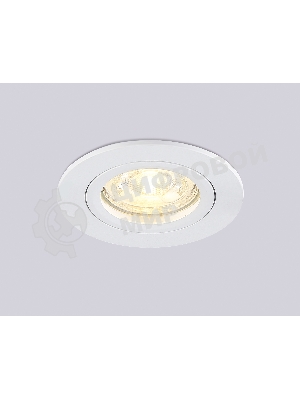 Светильник встраиваемый Ambrella light TN102450 WH белый GU5.3 D85*28