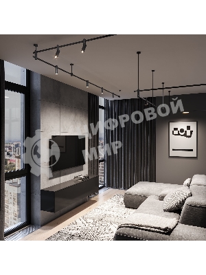 Трековый светильник 85114/01 5W 3000K  (чёрный) Esthetic Magnetic