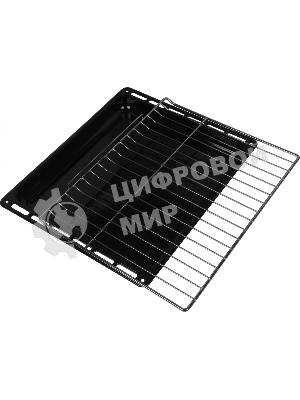 Встраиваемая электрическая духовка Schaub Lorenz SLB EW6313 59.5х59.5x61 см, 58л, 9 режимов работы, механические переключатели, механический таймер, белая эмаль/ручки цвета нержавеющая сталь
