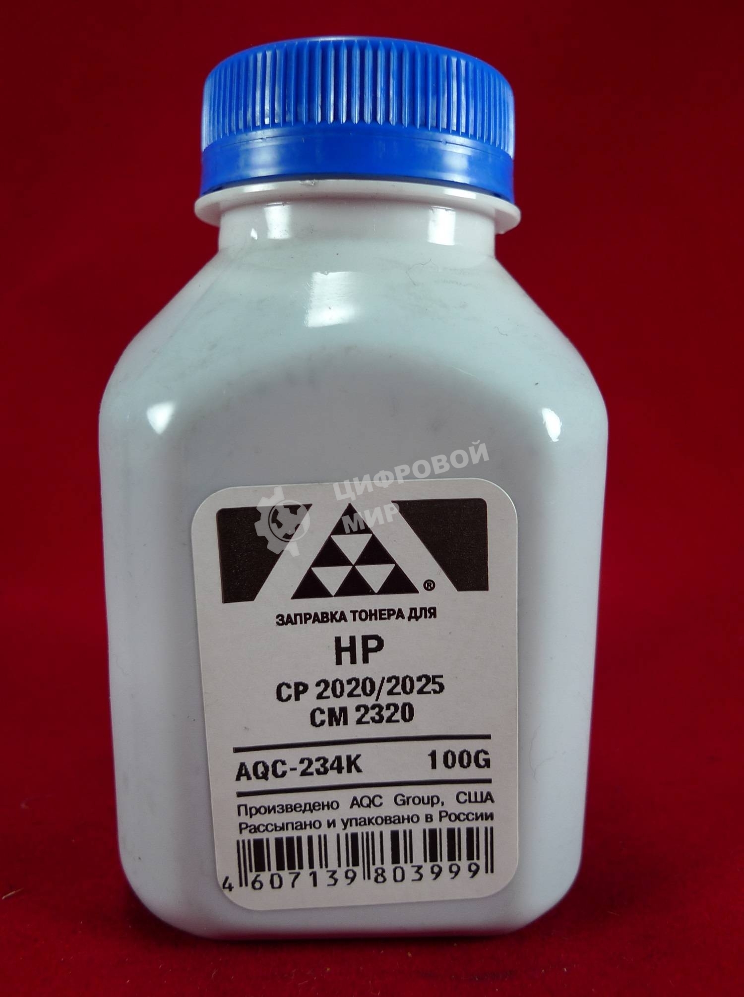 Тонер HP CP2020/2025/CM2320 черный, (фл.100г.) AQC фас. Россия