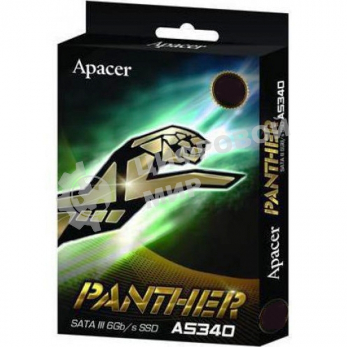 Накопитель SSD Apacer AS340 PANTHER, 240Gb, SATA III, 2.5