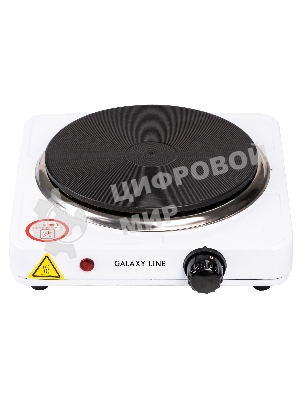 Электрическая плитка Galaxy Line GL 3001, белый, электрическая, 1500 Вт