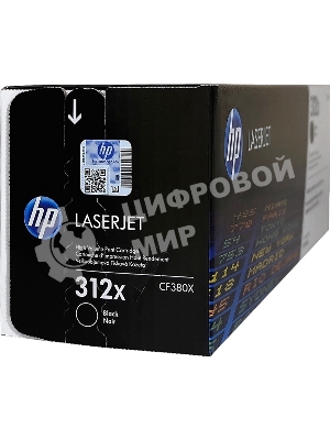 Тонер Картридж HP 312A CF380X черный для HP CLJ Pro M476 (4400 стр.)