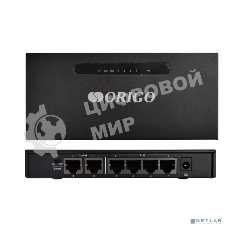 Коммутатор неуправляемый 6-портовый PoE ORIGO OS1206P/A1A 10/100 Мбит/с