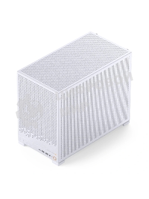 Корпус без блока питания Case JONSBO D32 PRO, Mini-Tower, TG, no fan, 2xUSB-A 3.2 + 1xUSB-C 3.2, mATX, mDTX, mITX White
