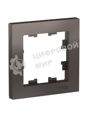 Рамка 1-м AtlasDesign мокко SchE ATN000601