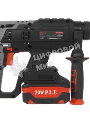 Перфоратор P.I.T. PBH20H-22B/2, SDS-plus, 20 В, 1.5 Дж, от аккумулятора