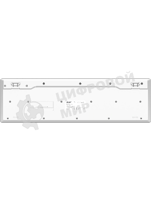 Клавиатура + мышь Acer OCC503 клав:белый мышь:белый USB беспроводная (ZL.ACC11.00L)