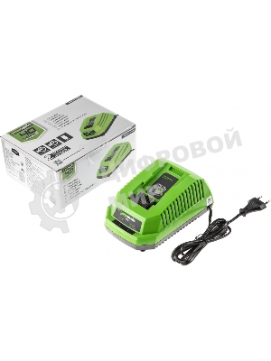 Снегоуборщик аккумуляторный GreenWorks GD40SSK4, 40V, 30 см, бесщеточный, с 1хАКБ 4 А.ч и ЗУ 2600807UB