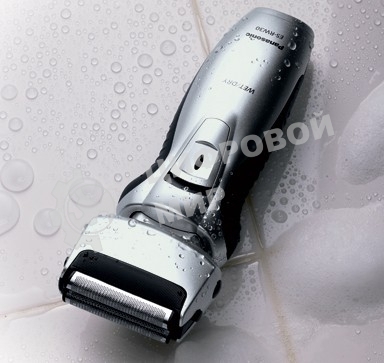 Электробритва сетчатая Panasonic ES-RW30S реж.эл.:2 питан.:аккум. серебристый