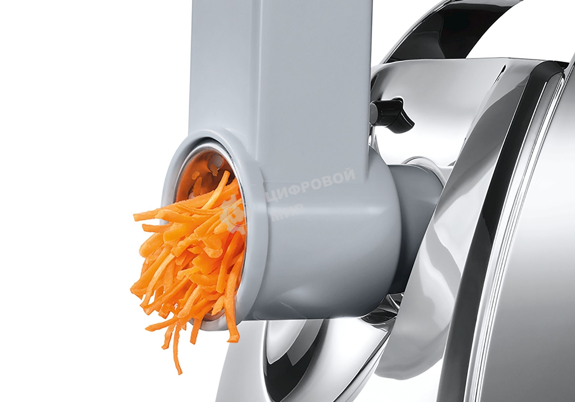 Мясорубка электрическая Bosch MFW68660 черный, 2200 Вт, 4.3 кг/мин, реверс, защита от перегрузки, металлический лоток, насадки - 10