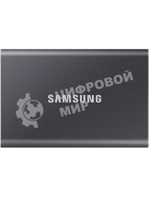 Внешний SSD Samsung T7, 2TB, USB 3.2 Gen 2 Type-C, R/W 1050/1000, титан