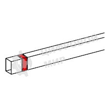 Накладка на стык 20x12мм METRA Накладка на стык 20x12мм METRA