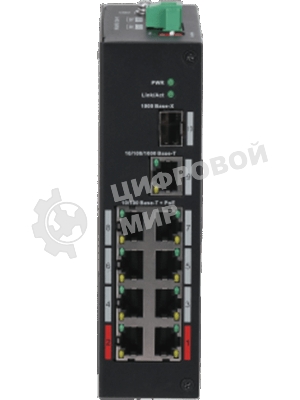Коммутатор Dahua DH-PFS3110-8ET-96 неуправляемый