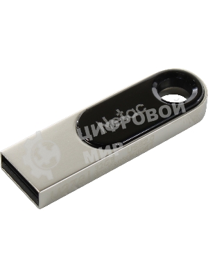 Флешка USB Netac U278 (NT03U278N-032G-20PN), 32Gb, USB 2.0, R/W 50/10, серебристый/черный