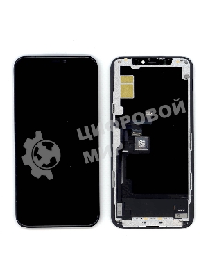 Дисплей (модуль) для Apple iPhone 11 Pro в сборе с тачскрином (OLED JS), черный