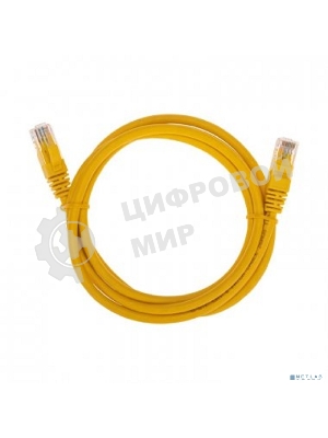 Патч-корд U/UTP Rexant cat.6, RJ45-RJ45, неэкранированный, 26AWG, LSZH, желтый, 1.5 м
