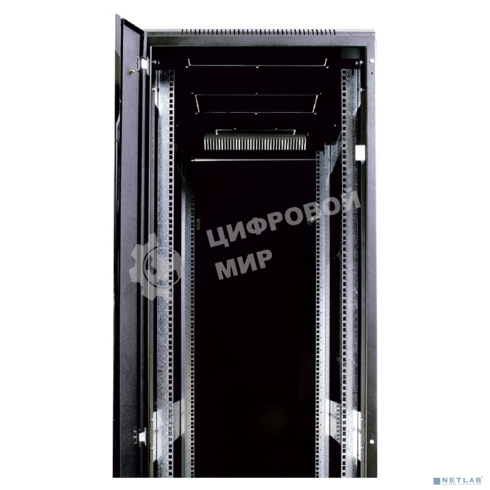 Шкаф ЦМО телекоммуникационный напольный 36U (600 800) дверь стекло, черный