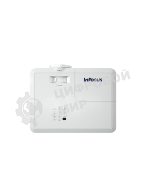 Проектор InFocus IN0028SL DLP, 4000 lm, FullHD, 30 000:1, 1.471.62:1, 2xHDMI 1.4, VGA in/out, S-Video, 3.5мм in/out, USB-A, RS-232, лампа 15 000ч.(ECO mode), 10W, 27дБ, 2,6 кг, БЕЛЫЙ