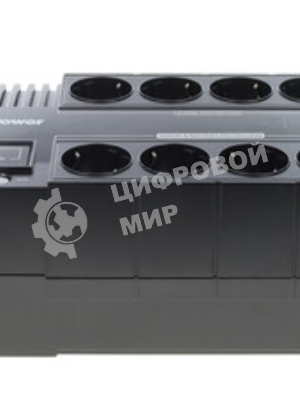 Источник бесперебойного питания CyberPower BS650E NEW/650 ВА/390 Вт/8 х CEE 7 (евророзетка)