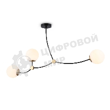 Светитльник Ambrella Light TR2568/3 BK/SB черный/бронза E27/3 max 60W 1130*150*540