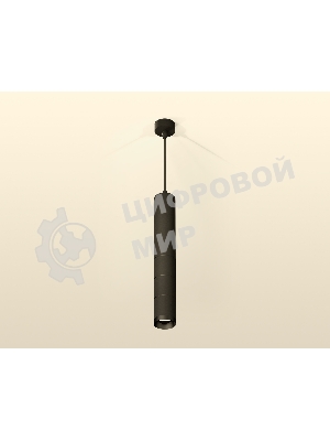 Светильник Ambrella Light XP6302040 SBK/PBK черный песок/черный полированный MR16 GU5.3