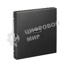 ArtGallery Базальт Розетка HDMI, механизм  | GAL001480 | SE