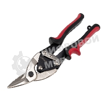 Ножницы по металлу правые Rexant 260 мм никелированные, двухкомпонентные рукоятки