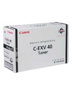 Картридж лазерный Canon C-EXV40 TONER BK EURC-EXV40 3480B006 черный (6000стр.) для Canon iR1133/1133A/1133iF