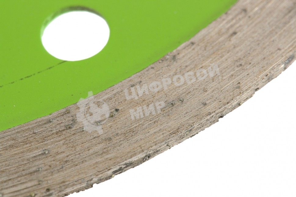 Диск алмазный Сибртех отрезной сплошной, 125 х 22,2 мм