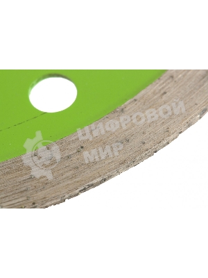 Диск алмазный Сибртех отрезной сплошной, 125 х 22,2 мм