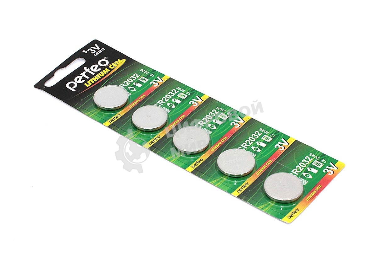 Батарейка CMOS CR2032 5 шт., 3 В