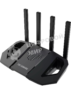 Роутер беспроводной Asus TUF-BE3600 BE3600 100/1000/2500BASE-T черный