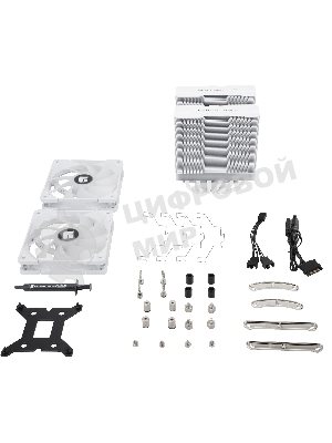 Устройство охлаждения(кулер) Thermalright Peerless Assassin 120 SE ARGB Soc-AM5/AM4/1200/1700/1851 черный 4-pin 25.6dB Al+Cu 730gr Ret (PA120-SE-ARGB)