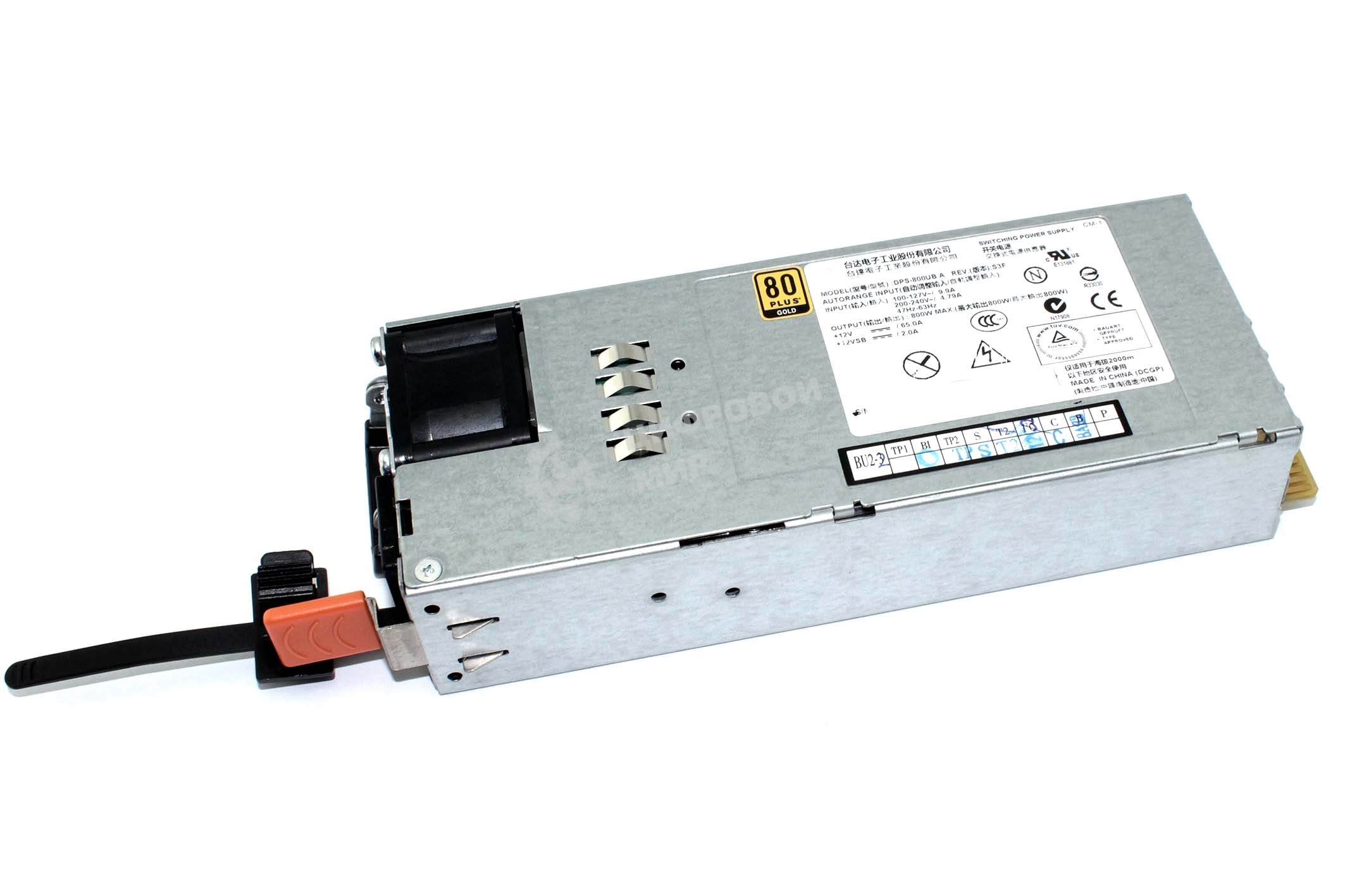 Блок питания Delta Electronics DPS-800UB A REV S3F 800W