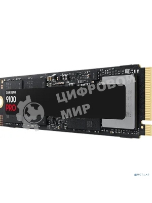 Накопитель SSD 1Tb Samsung 9100 PRO, M.2, PCI-E 5.0 x4, TLC 3D NAND [R/W - 14800/13400 Mb/s]