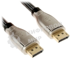 Кабель V1.2 ver1.2 DisplayPort (m) DisplayPort (m) 2м черный