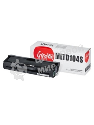 Картридж лазерный Sakura MLTD104S для Samsung ML-1660/1665/1667/SCX-3200/3205, черный, 1500 к.