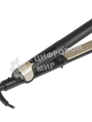 Выпрямитель для волос Galaxy Line GL 4519 черный/золотистый, 24 мм, 180 °C, 1 режим