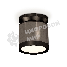 Светильник Ambrella Light XS8115010 DCH/PBK черный хром/черный полированный GX53 (N8902, C8115, N8113)