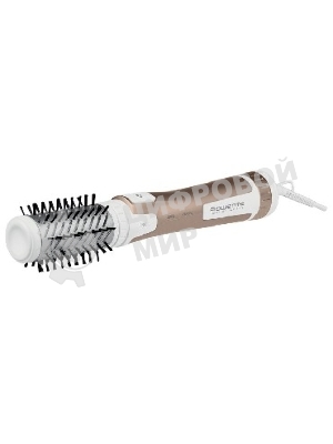 Фен-щетка Rowenta Brush Activ Compact CF9520F0 белый/золотой, 1000 Вт, ионизация, 40/50 мм