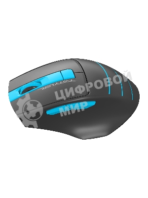 Мышь беспроводная A4Tech Fstyler FG30S серый/синий, 2000 dpi, радиоканал, USB, кнопки - 5