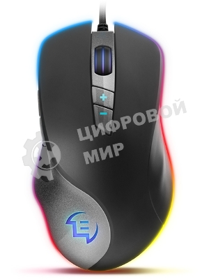 Мышь проводная SVEN RX-G970 черный, 4000 dpi, USB, кнопки - 7